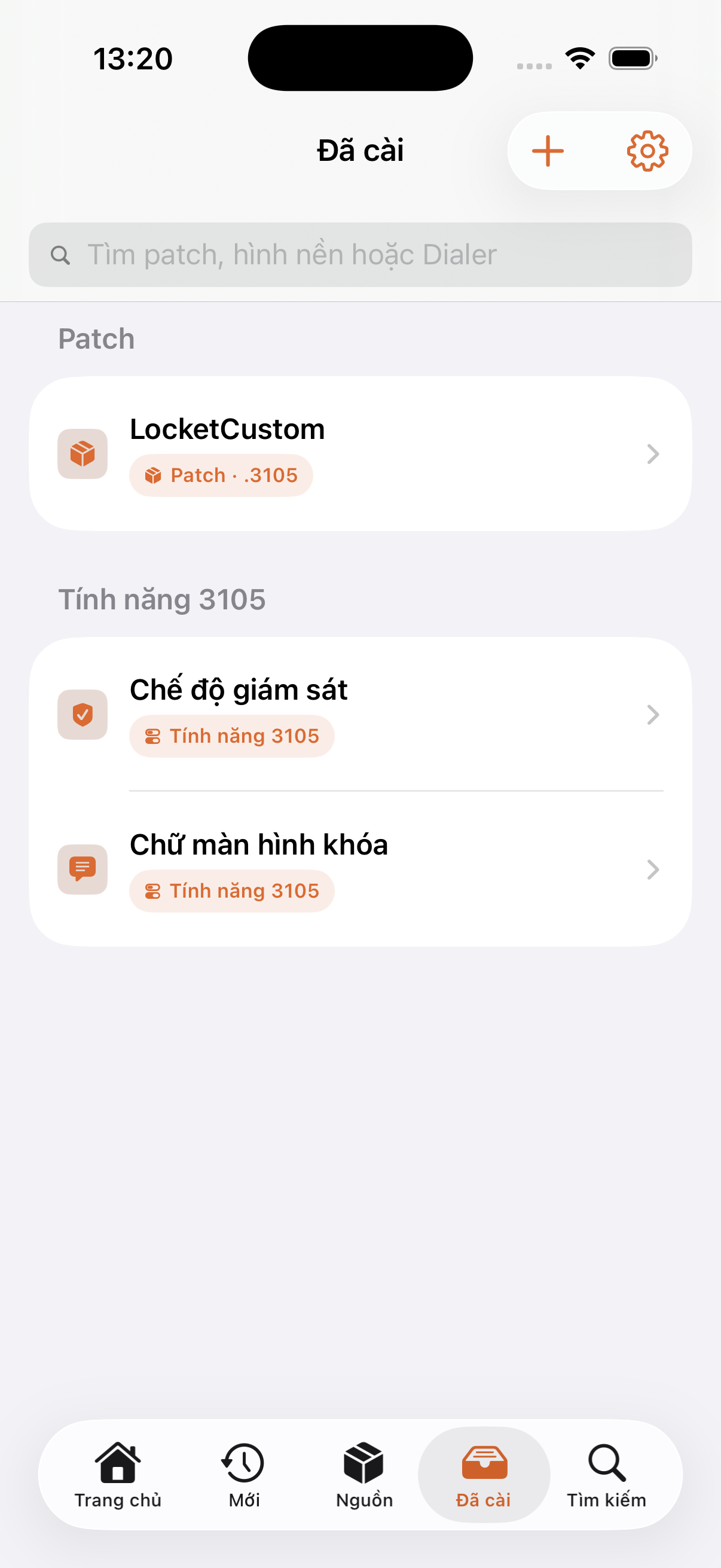 3105 2.0 Installed library