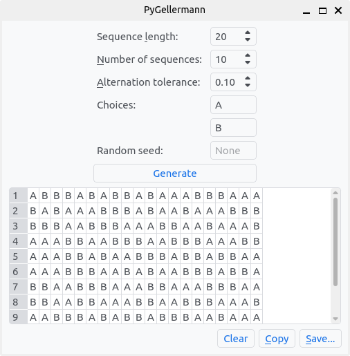 PyGellermann GUI