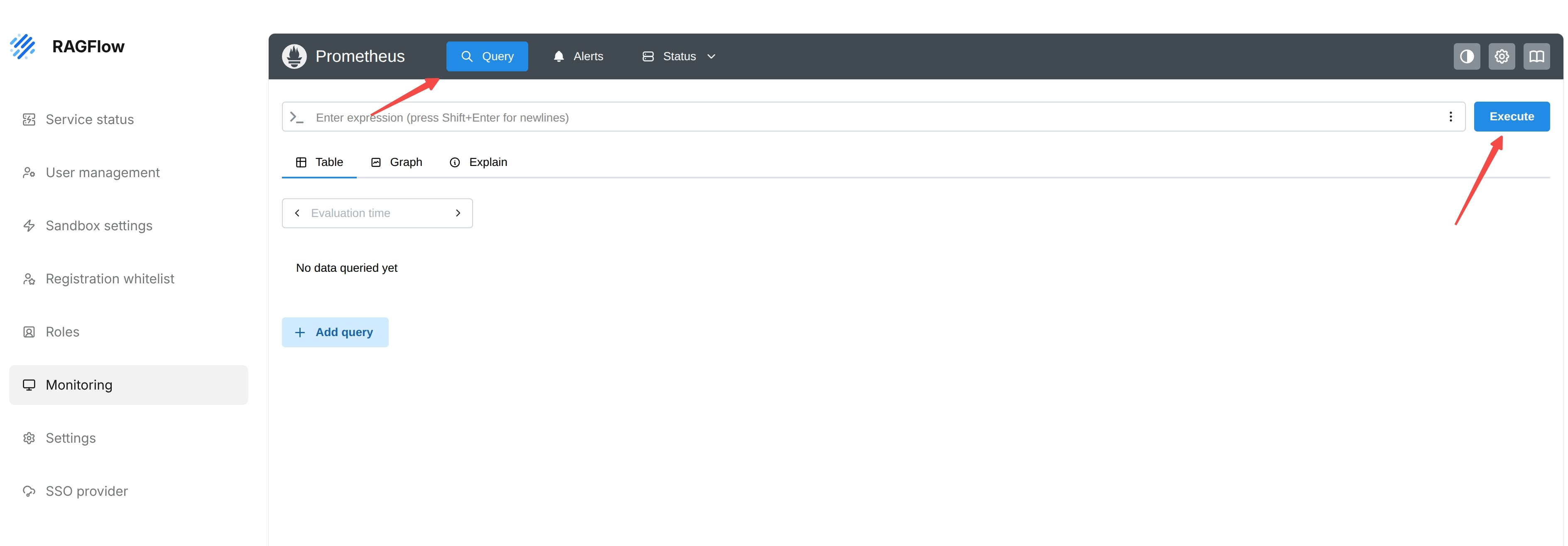 Query Monitoring Metrics