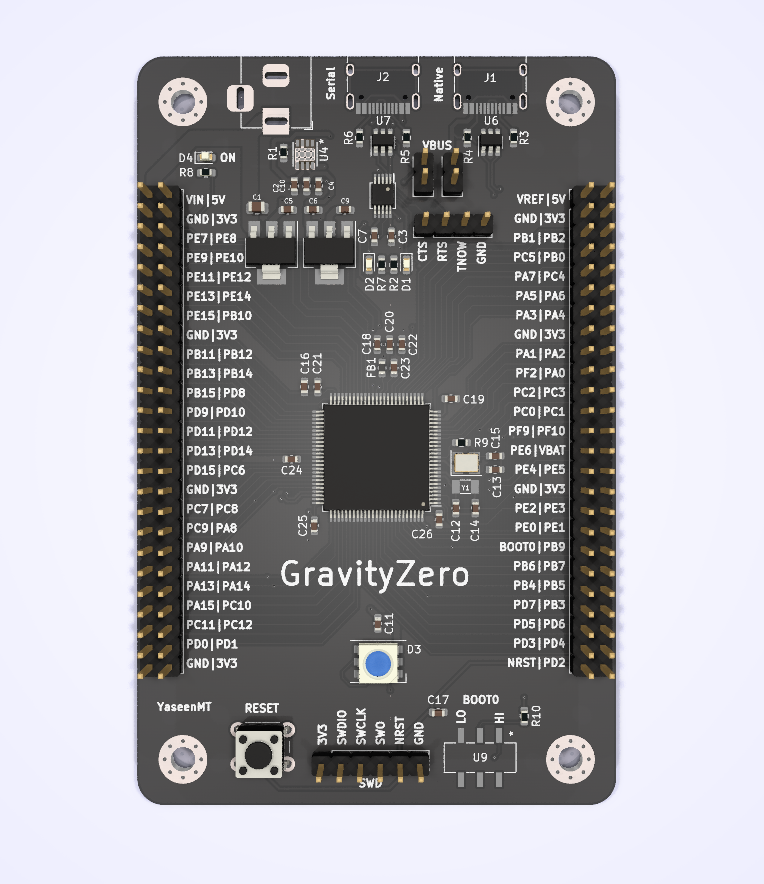 Gravity Zero PCB