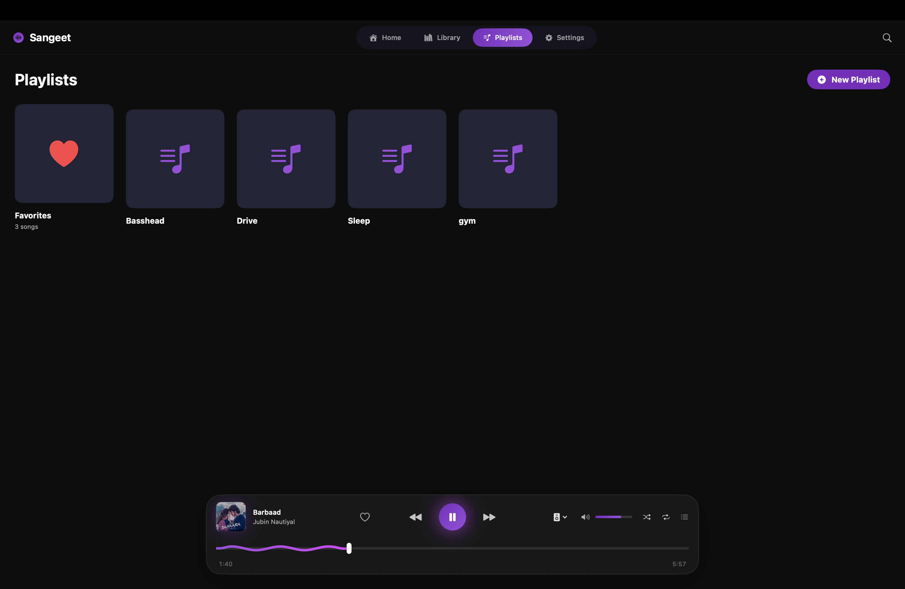 Playlists