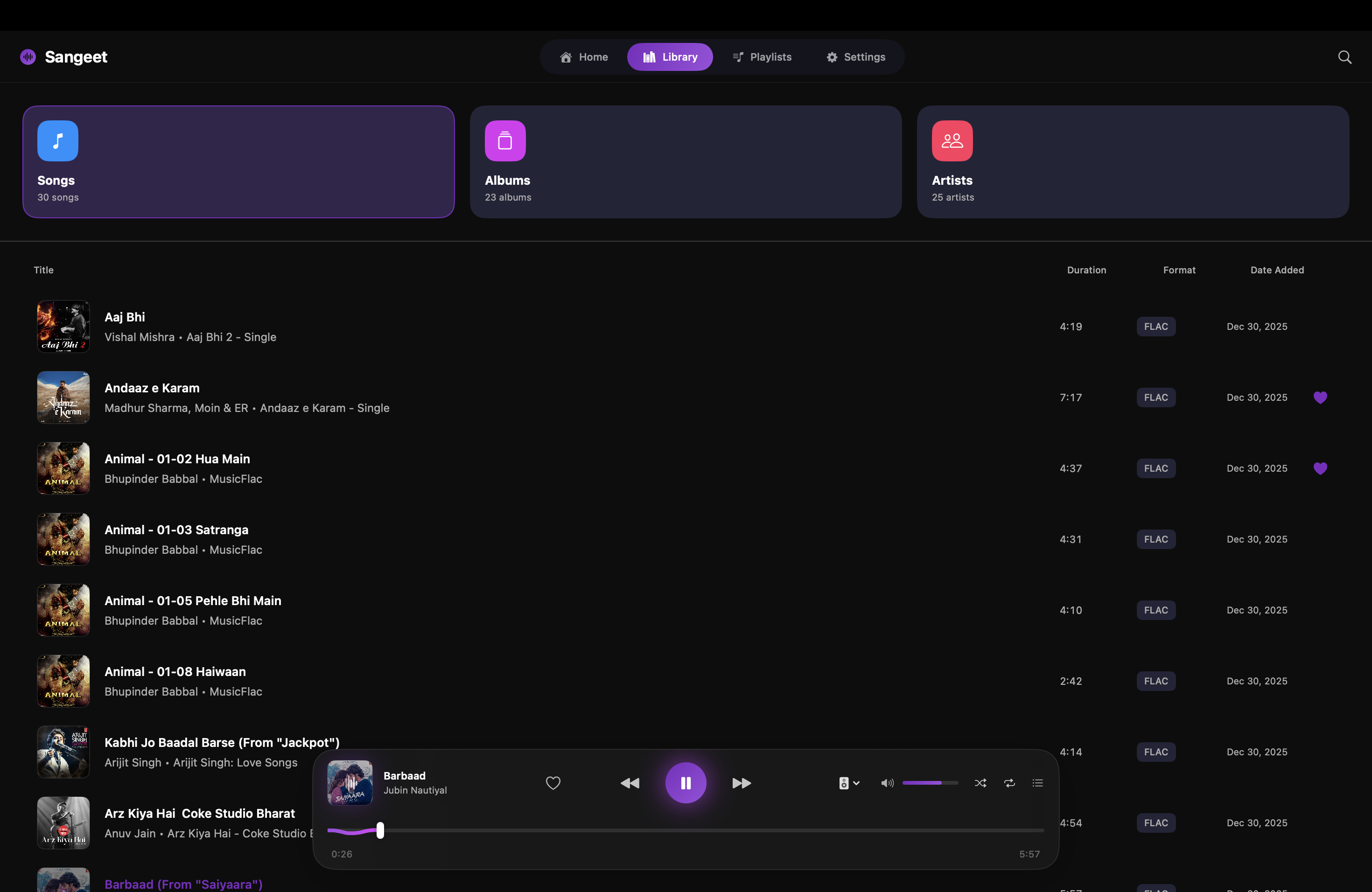 Songs