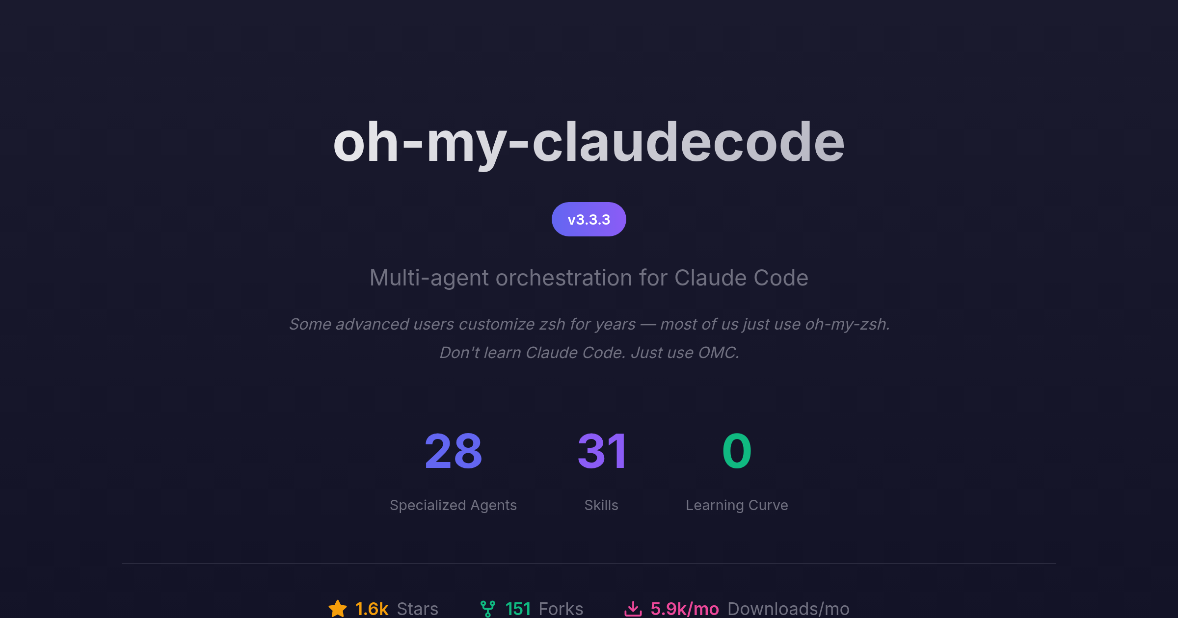 oh-my-claudecode