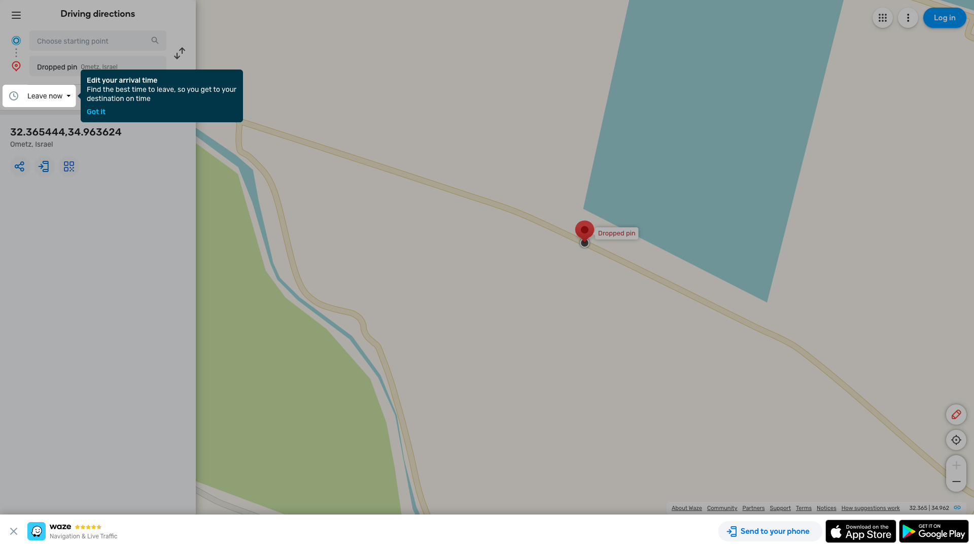 Waze2Maps Screenshot