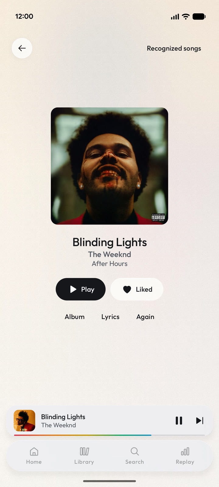 Song recognition