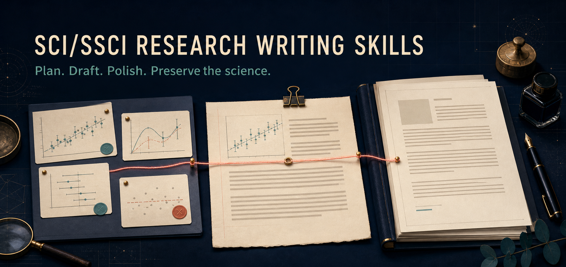 SCI/SSCI Research Writing Skills — Plan. Draft. Polish. Preserve the science.