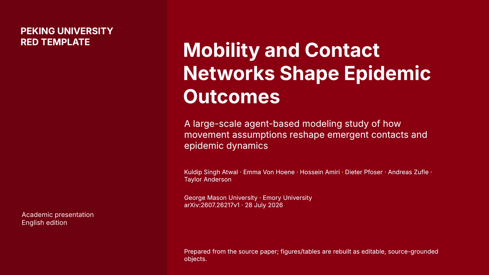 Epidemic mobility