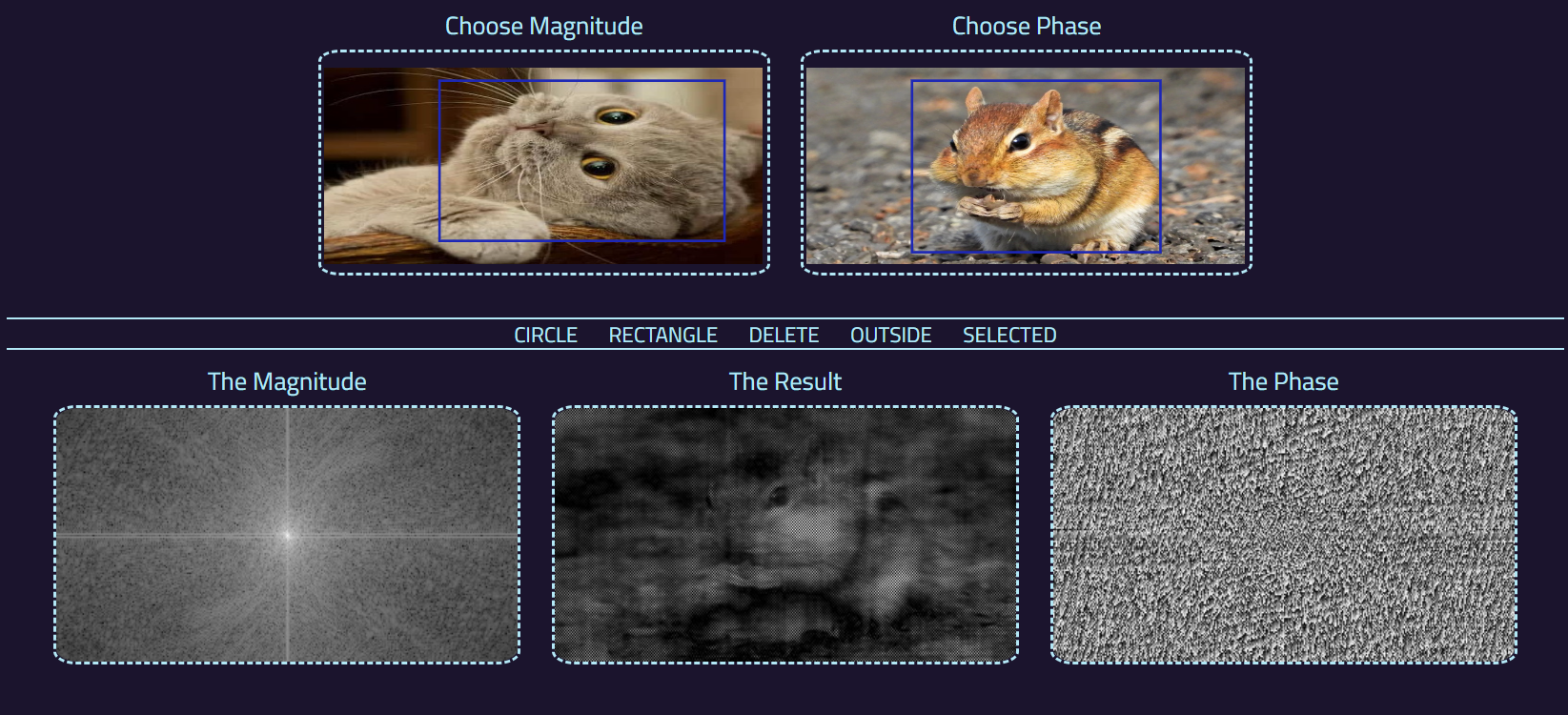 Rectangle LPF Option