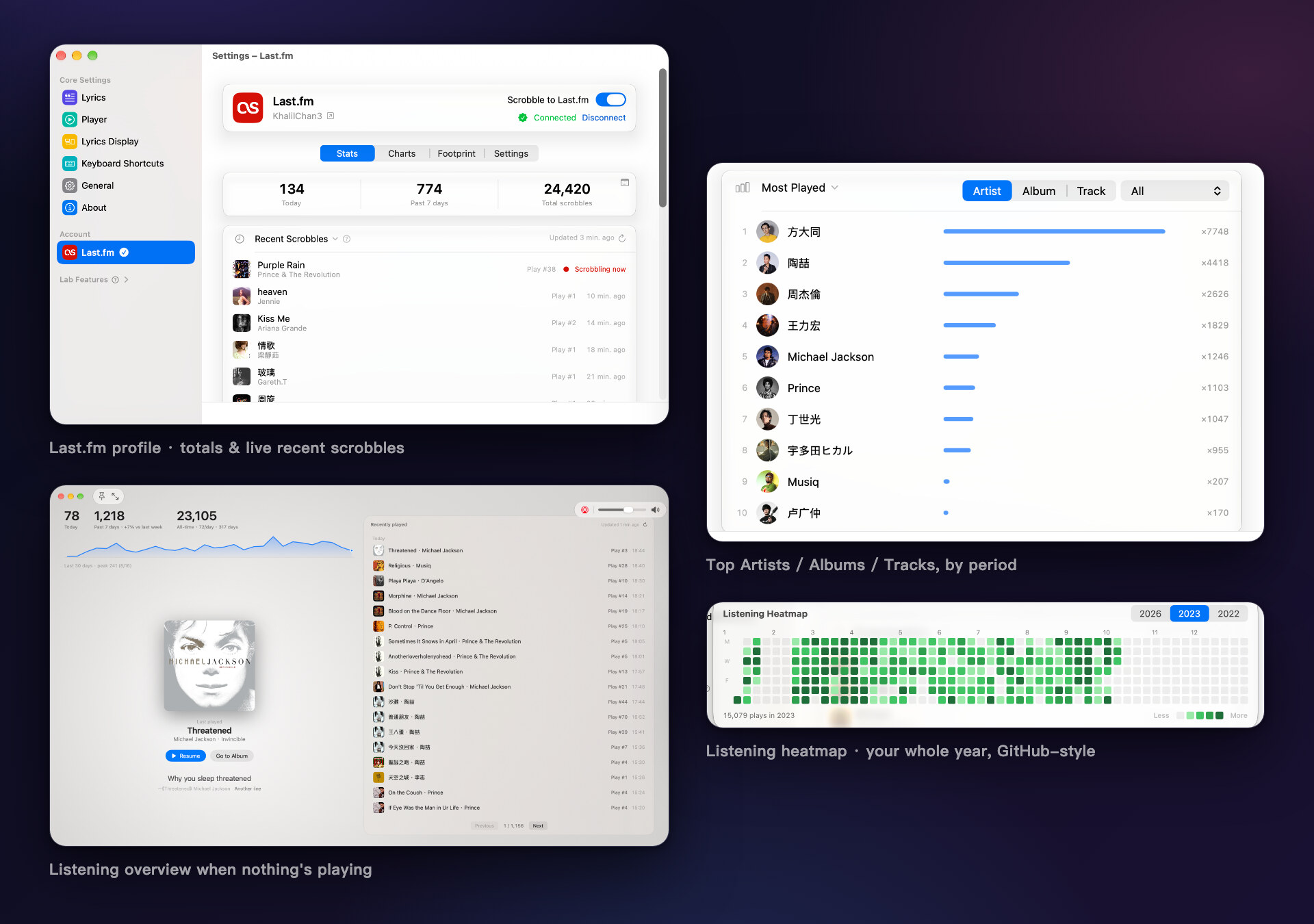 Lyrimuse screenshot 3