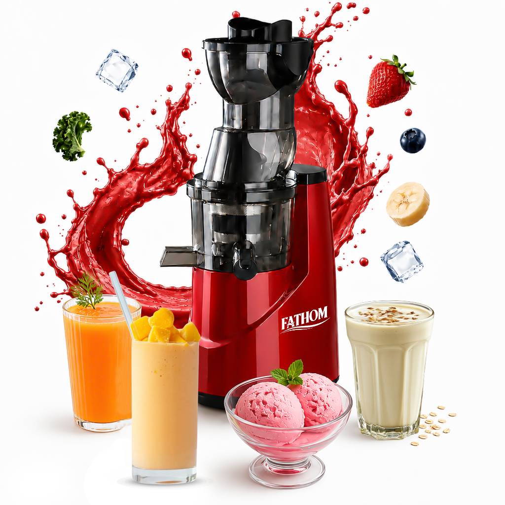 Professional Cold Press Juicer with Sorbet maker | Tritan Body & Ultem Auger