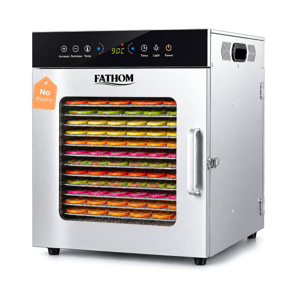Professional Food Dehydrator, 1500W, 12 Trays