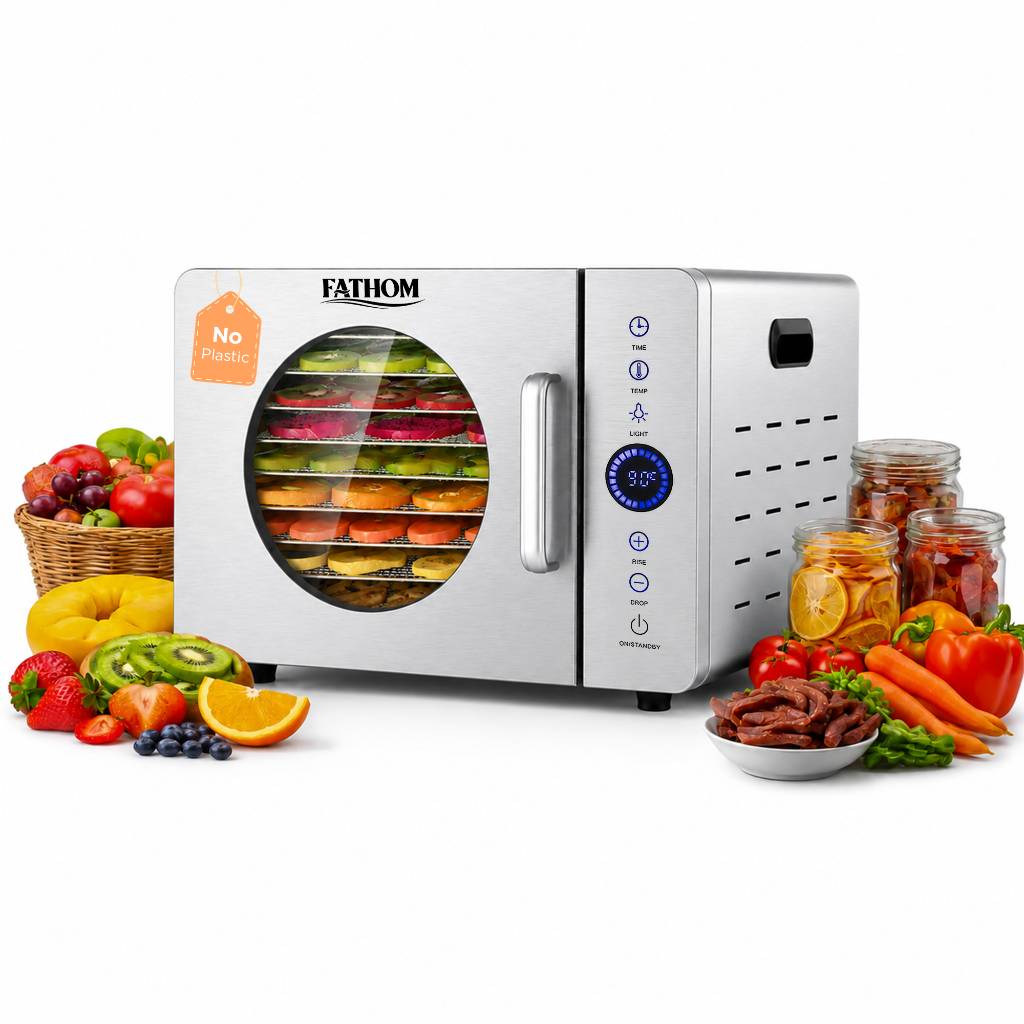 Professional Food Dehydrator, 1200W, 8 Trays