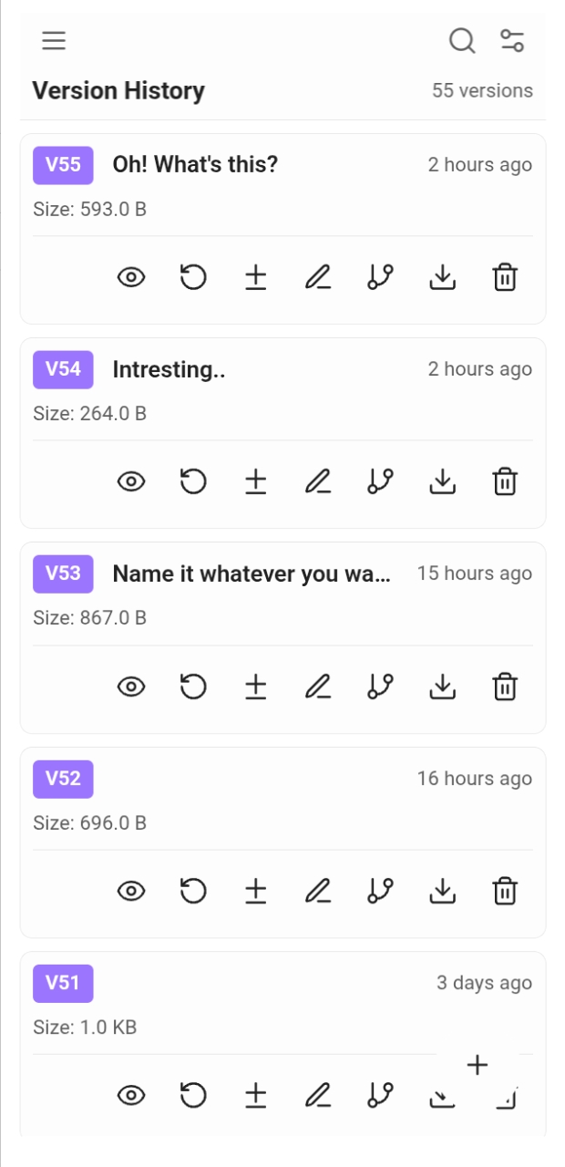 Card View in Light Mode