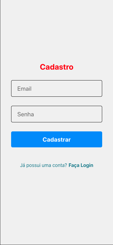 SignUp Screen