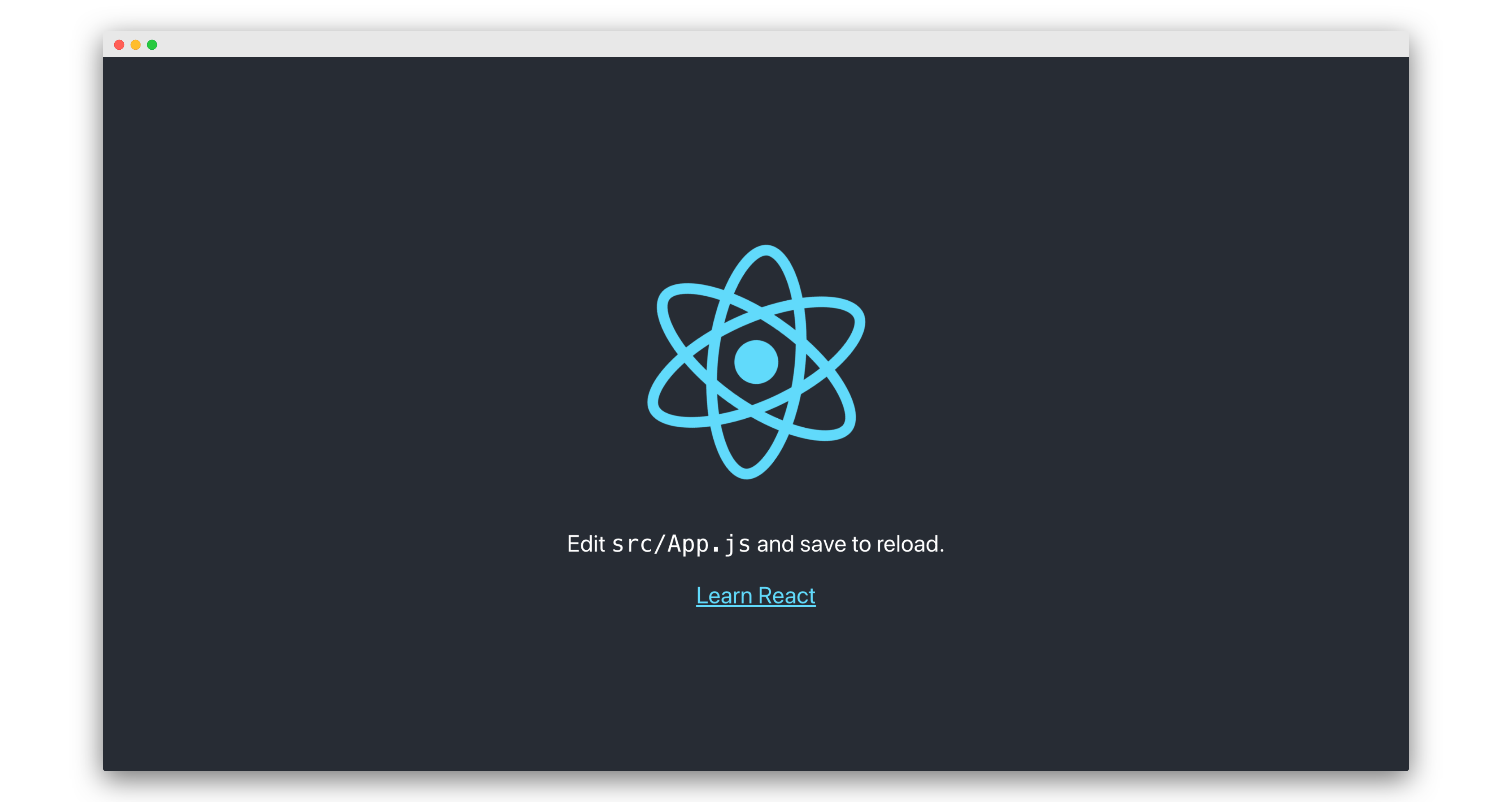 Create-react-app home