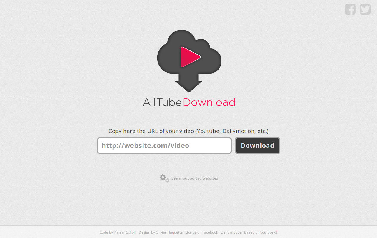 Screenshot of AllTube