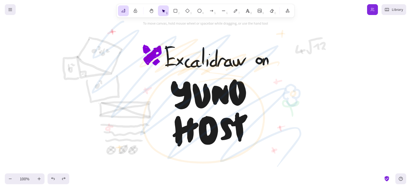 Screenshot of Excalidraw