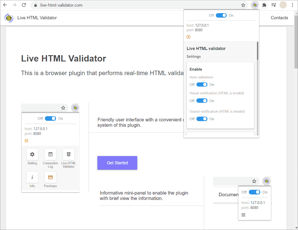 Live HTML Validator