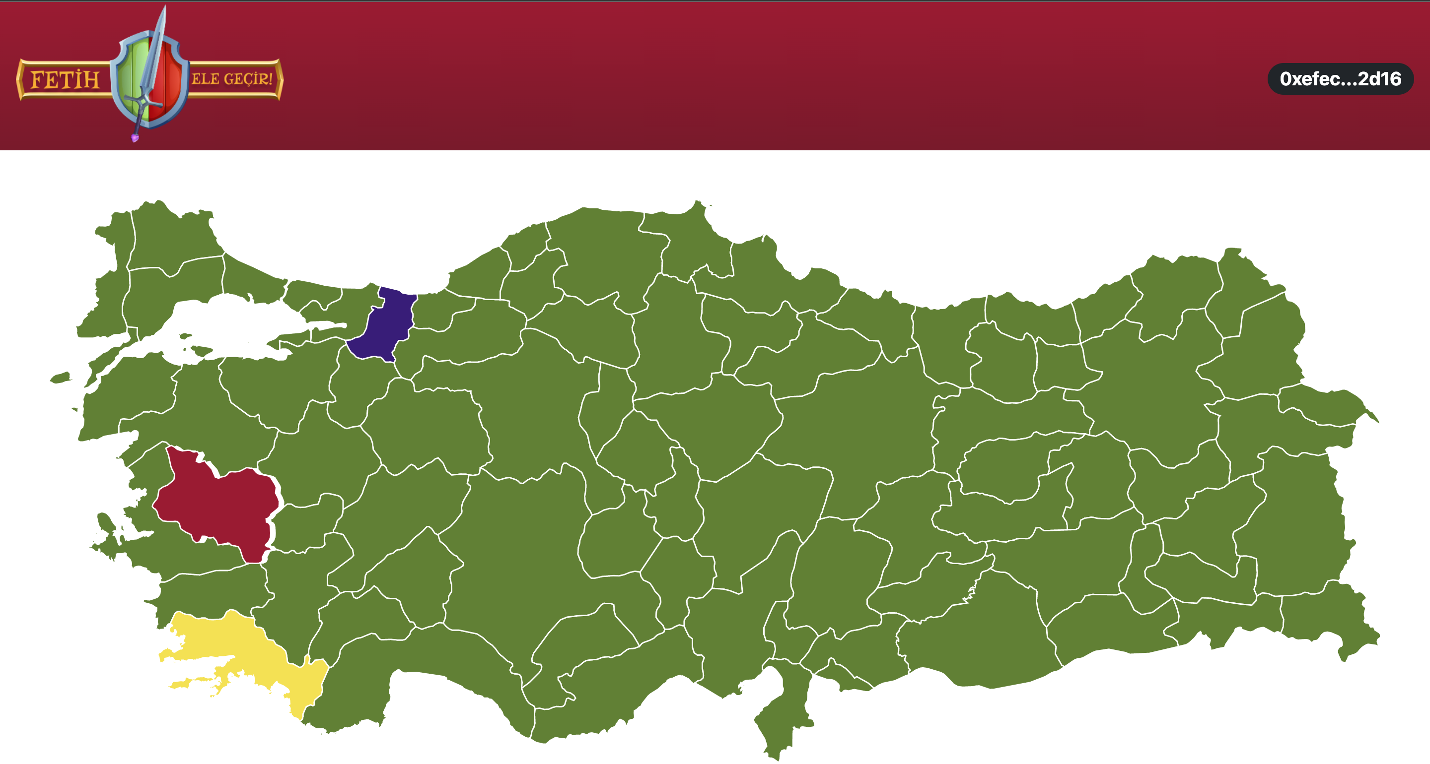 Conquerer Game Screenshot