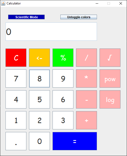 Calculator - screenshot