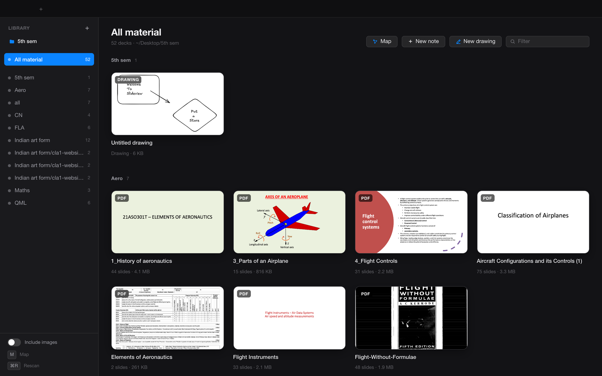 SlideView library