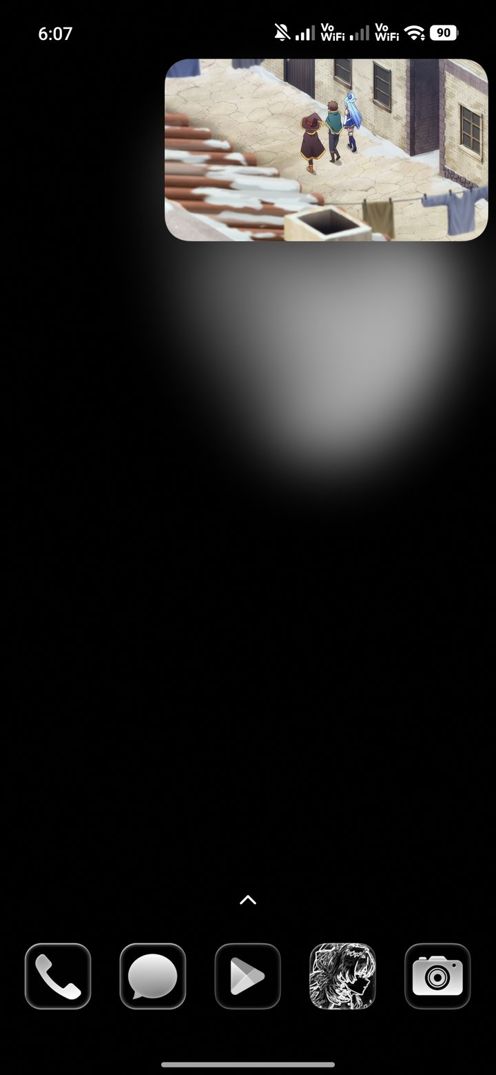 Mpv∞ picture-in-picture playback on the phone home screen