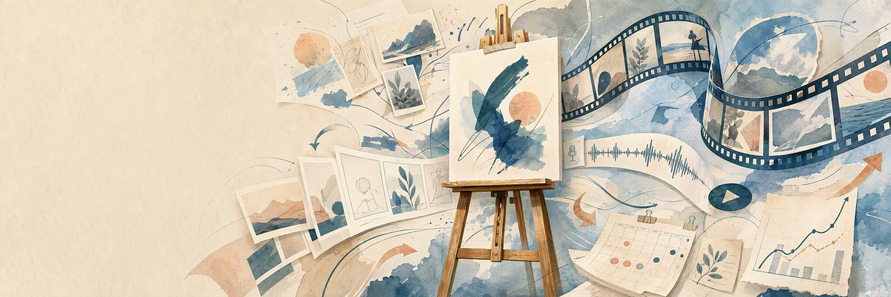 Easel 产品宣传海报