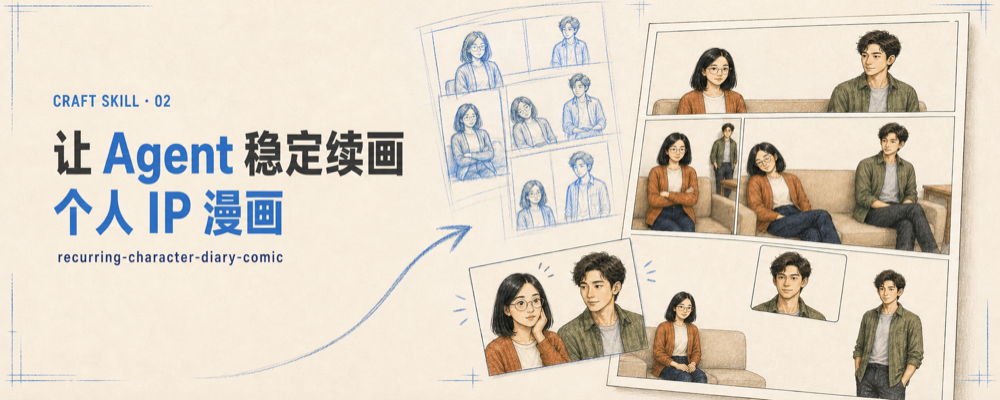 原创固定角色日记漫画不规则分镜案例