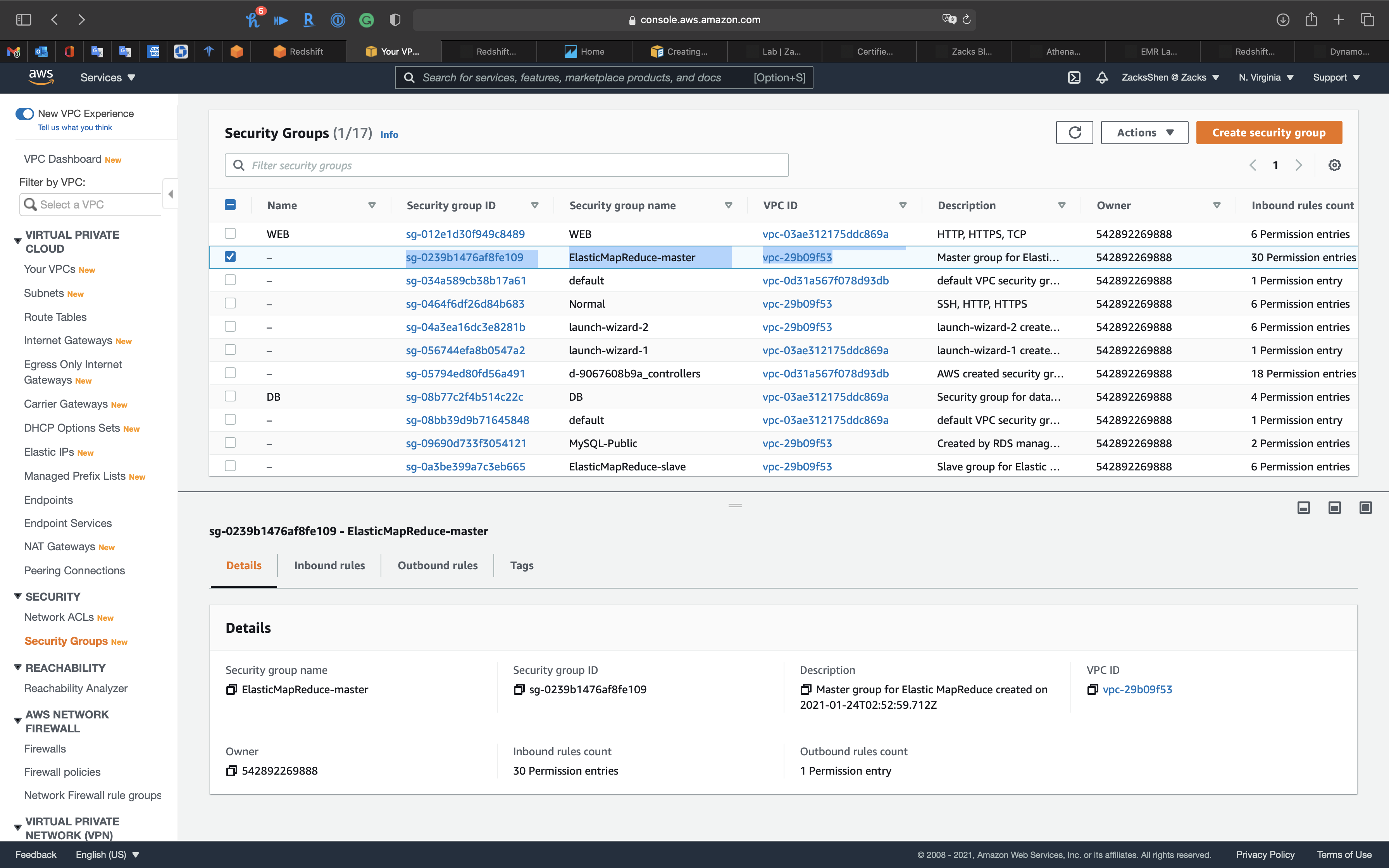 AWS Redshift Lab | Zacks Blog