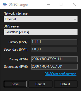 Dns changer