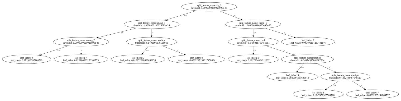 Decision Tree of LGBM