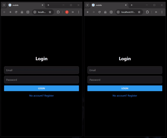 React Native Chat App screenshot