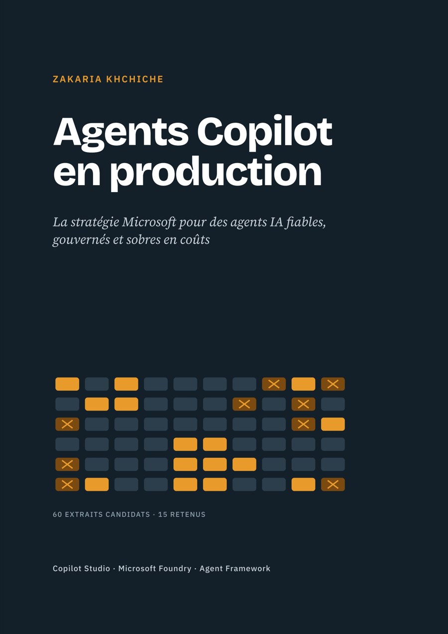 Couverture du livre Agents Copilot en production