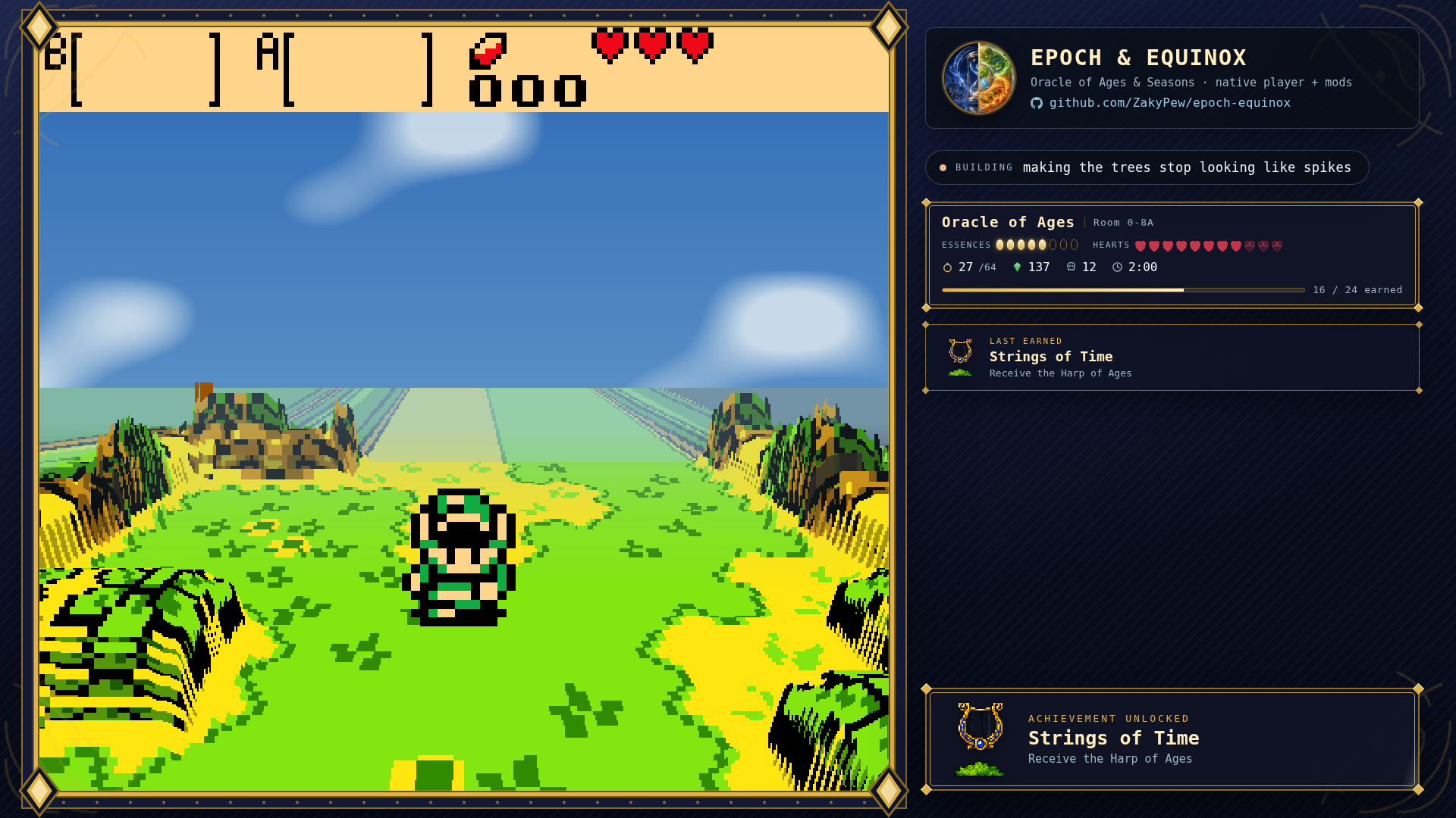 the framed overlay