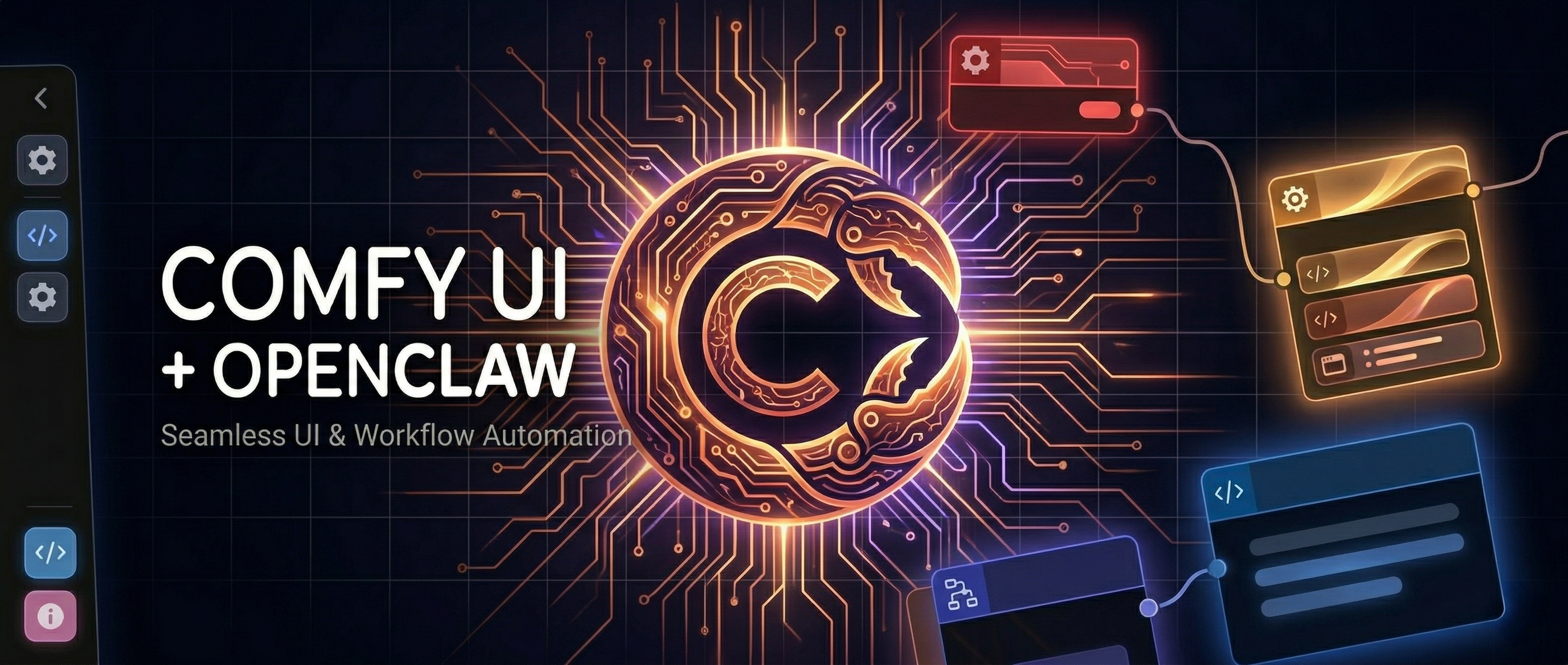 ComfyUI + OpenClaw — Seamless UI & Workflow Automation