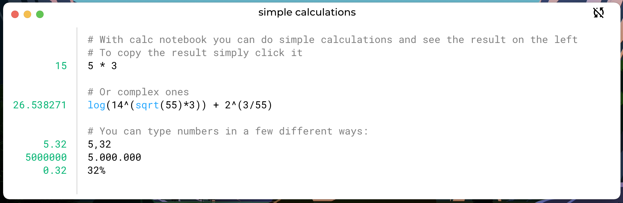 simple_calculations