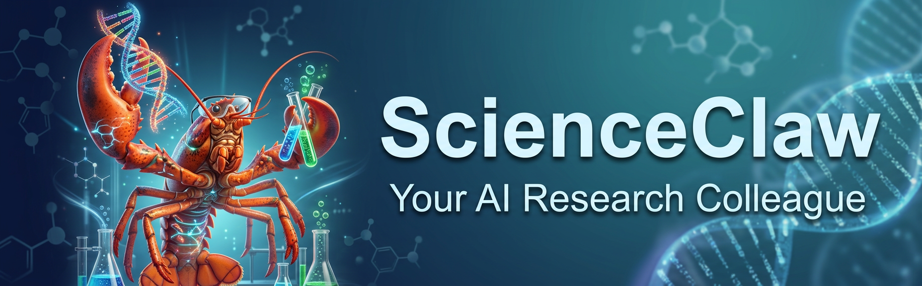 ScienceClaw Hero Banner
