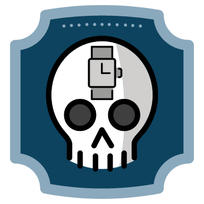 Patient Skeleton Badge