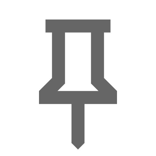 Push Pin Outline