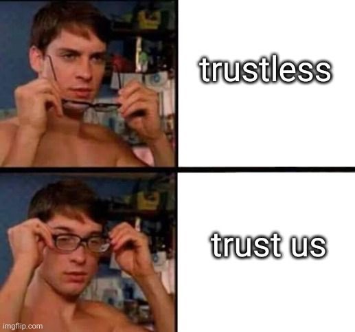 just trust us bro