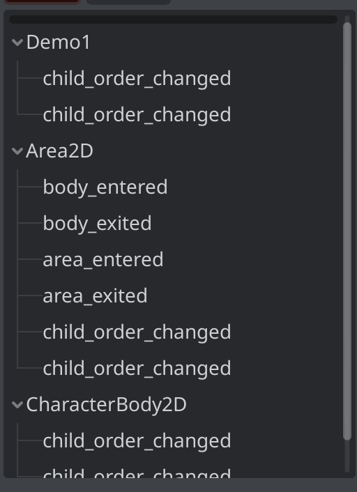 Signal Debugger Signal Tree Pane