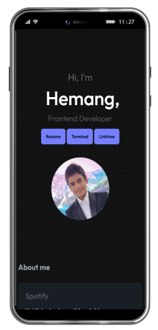 Portfolio-Template 网站模板截图