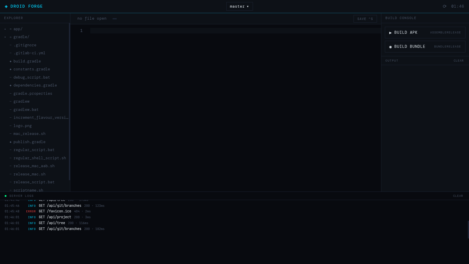 Dashboard aesthetic: dark matter terminal with cyan accents