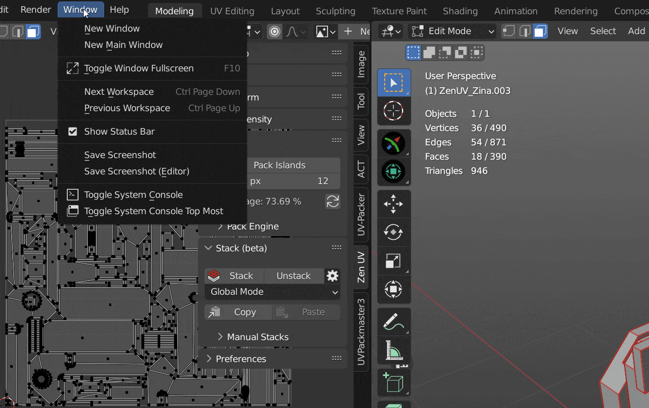 Console Top Most keeping Blender's System Console visible