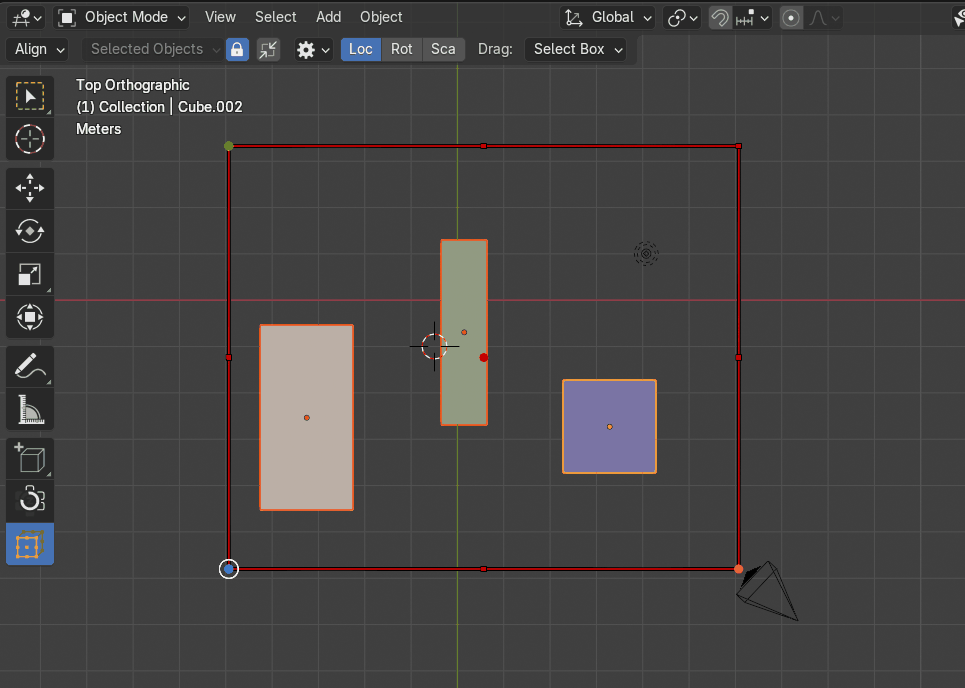 Zen Cage aligning selected objects