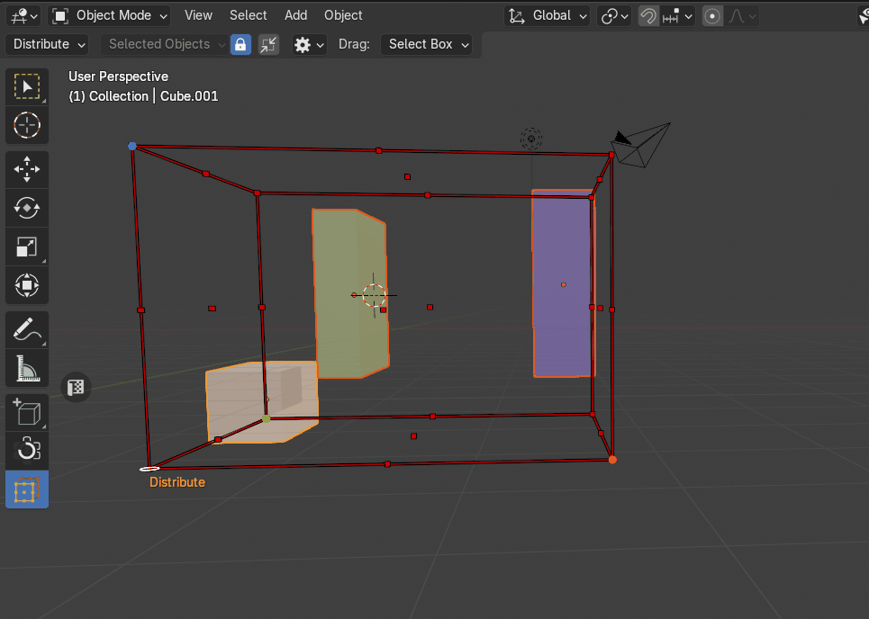 Zen Cage distributing objects evenly