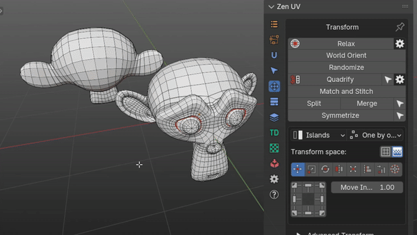 Zen Relax improving an organic UV layout