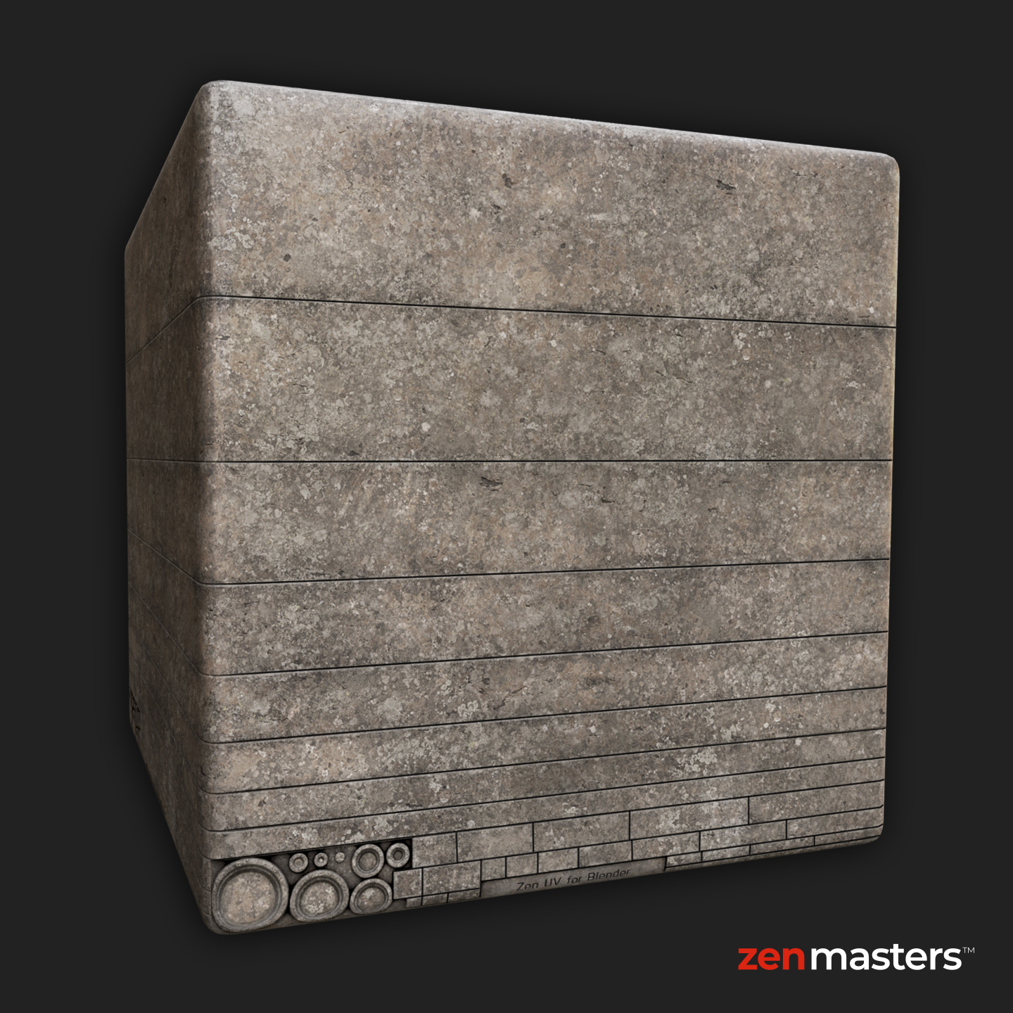 Concrete trim sheet — Horizontal layout