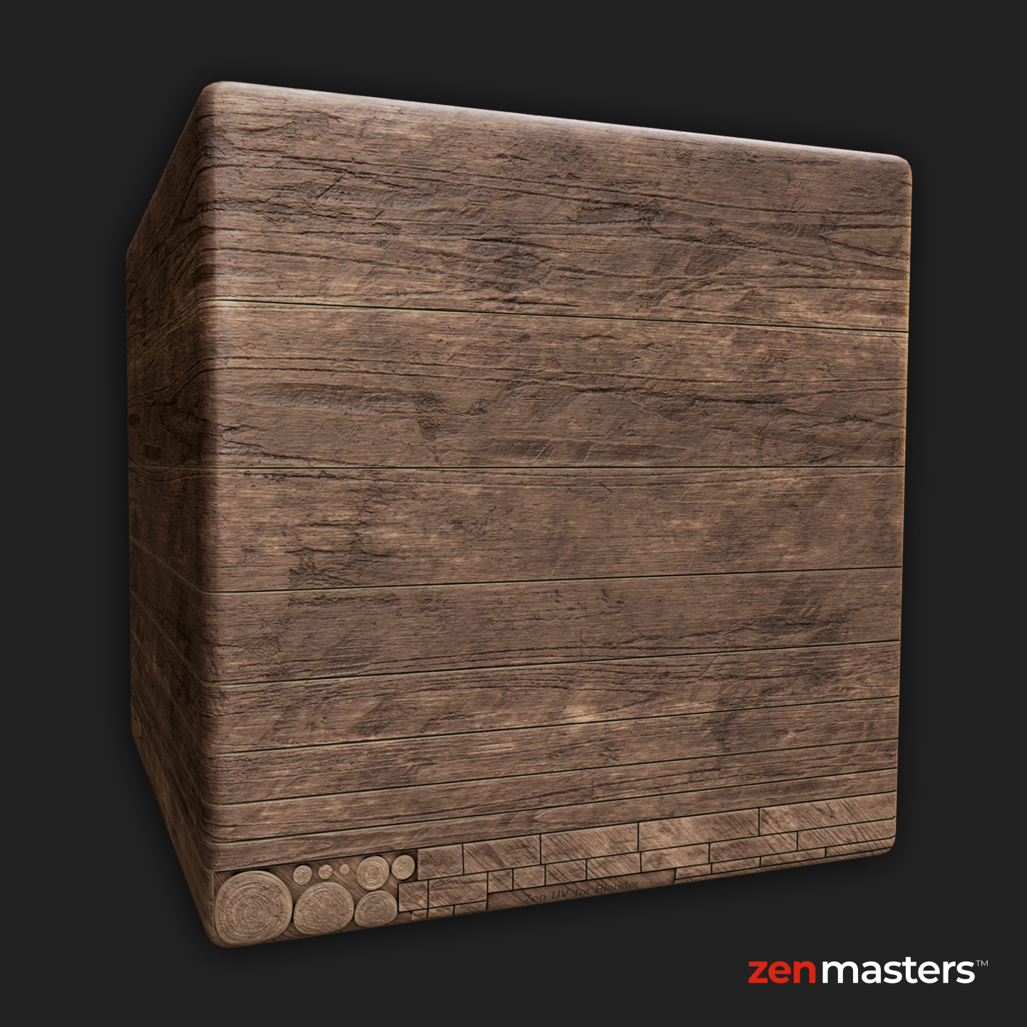 Wood trim sheet — Horizontal layout