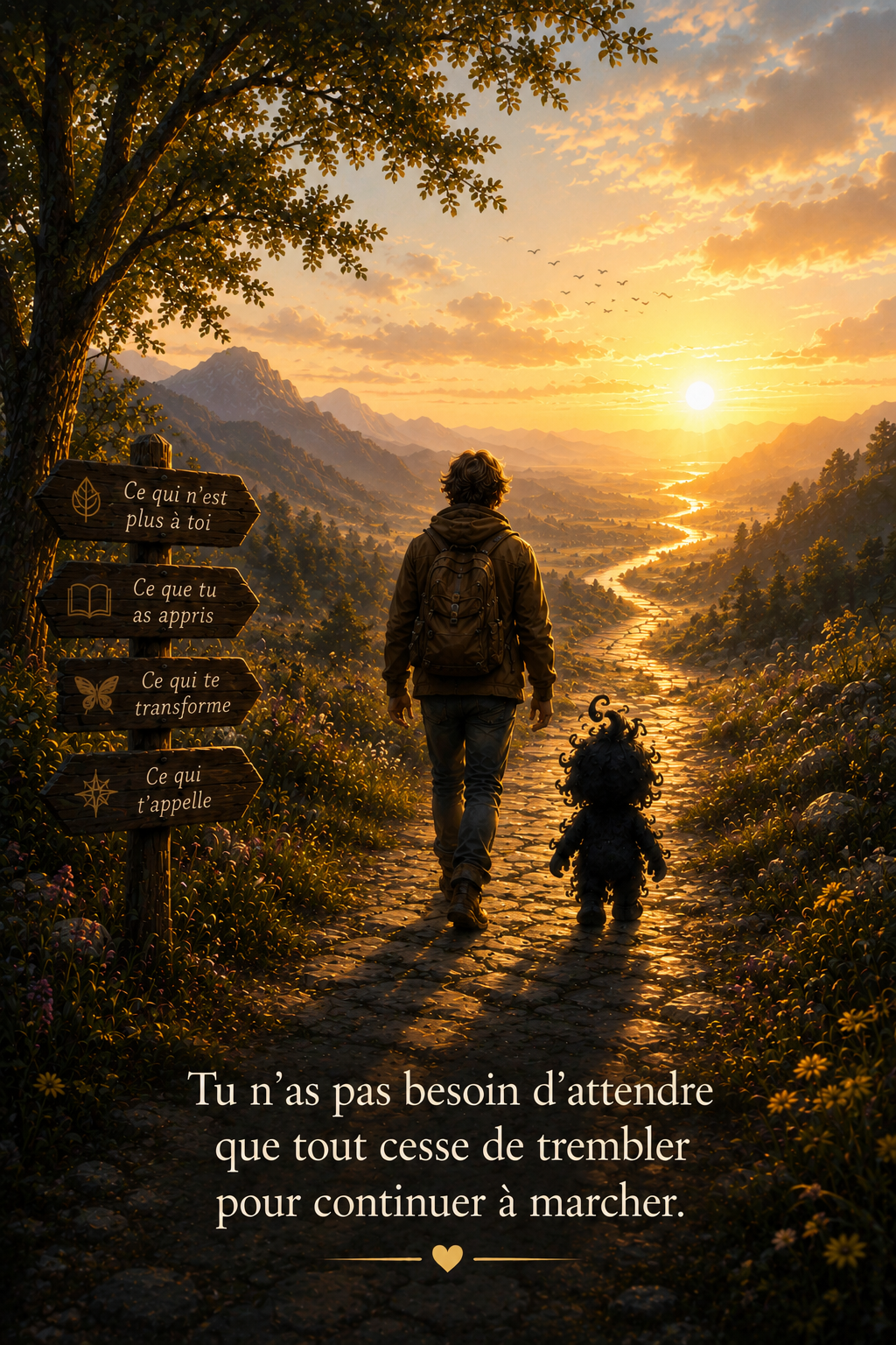 Continuer à marcher